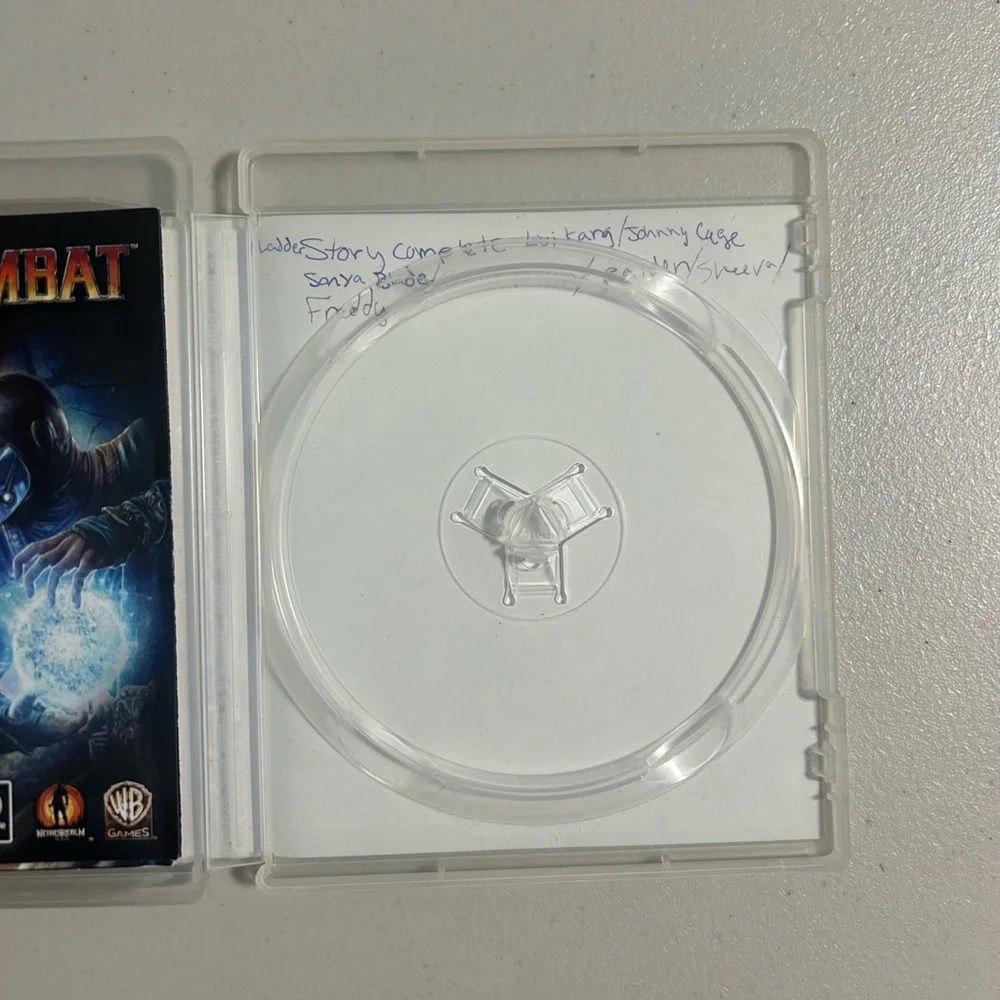 PS3 Mortal Kombat 3D Compatible Video Game